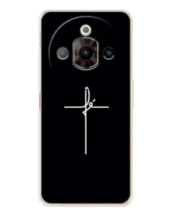 Чехол для ZTE Nubia Focus Pro с картинкой «Тонкий крест»