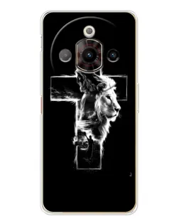 Чехол для ZTE Nubia Focus Pro с картинкой «Сияющий крест Jesus»