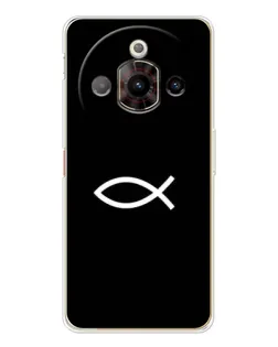 Чехол для ZTE Nubia Focus Pro с картинкой «Символ рыбы Jesus»