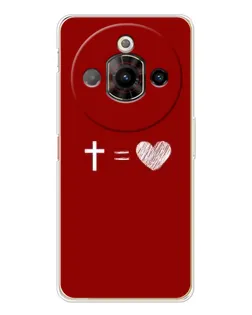 Чехол для ZTE Nubia Focus Pro с картинкой «Уравнение любви»