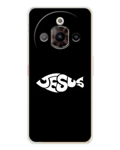 Чехол для ZTE Nubia Focus Pro с картинкой «Рыба Jesus» Чехол для ZTE Nubia Focus Pro с картинкой «Рыба Jesus»