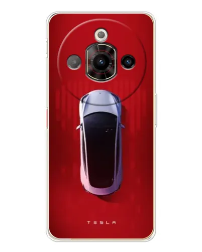 Чехол для ZTE Nubia Focus Pro с картинкой «Tesla Top View»