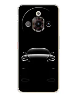 Чехол для ZTE Nubia Focus Pro с картинкой «Силуэт Tesla Night» Чехол для ZTE Nubia Focus Pro с картинкой «Силуэт Tesla Night»