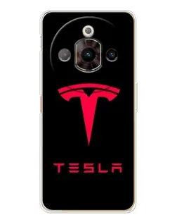 Чехол для ZTE Nubia Focus Pro с картинкой «Tesla Red Logo» Чехол для ZTE Nubia Focus Pro с картинкой «Tesla Red Logo»