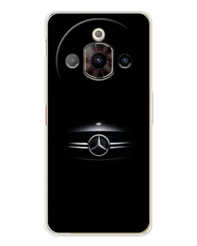 Чехол для ZTE Nubia Focus Pro с картинкой «Mercedes — абстрактные линии»