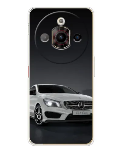 Чехол для ZTE Nubia Focus Pro с картинкой «Mercedes AMG GT Silver»