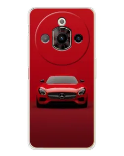 Чехол для ZTE Nubia Focus Pro с картинкой «Красный Mercedes AMG»