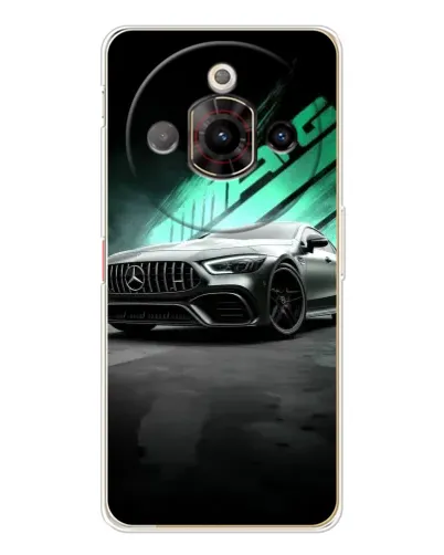 Чехол для ZTE Nubia Focus Pro с картинкой «Темный Mercedes AMG»