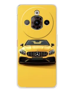 Чехол для ZTE Nubia Focus Pro с картинкой «Желтый Mercedes GT»
