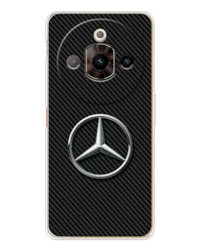 Чехол для ZTE Nubia Focus Pro с картинкой «Карбоновый Mercedes стиль» Чехол для ZTE Nubia Focus Pro с картинкой «Карбоновый Mercedes стиль»