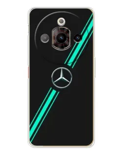 Чехол для ZTE Nubia Focus Pro с картинкой «Спортивные линии Mercedes»