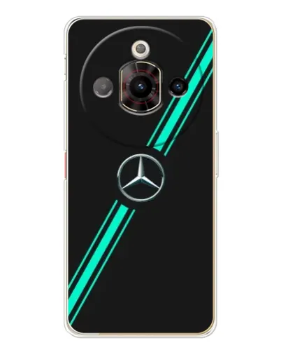 Чехол для ZTE Nubia Focus Pro с картинкой «Спортивные линии Mercedes» Чехол для ZTE Nubia Focus Pro с картинкой «Спортивные линии Mercedes»