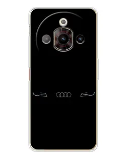 Чехол для ZTE Nubia Focus Pro с картинкой «Audi — световой подпись» Чехол для ZTE Nubia Focus Pro с картинкой «Audi — световой подпись»