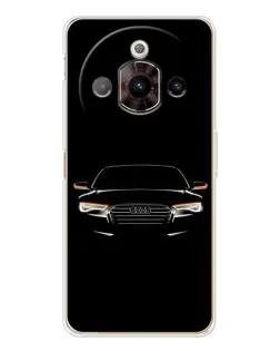 Чехол для ZTE Nubia Focus Pro с картинкой «Audi — ночной контур» Чехол для ZTE Nubia Focus Pro с картинкой «Audi — ночной контур»