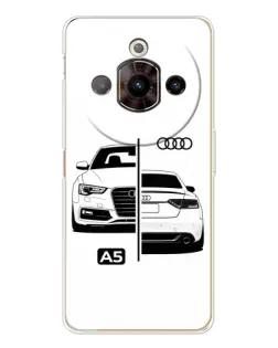 Чехол для ZTE Nubia Focus Pro с картинкой «Audi — контрастный дизайн» Чехол для ZTE Nubia Focus Pro с картинкой «Audi — контрастный дизайн»