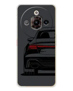 Чехол для ZTE Nubia Focus Pro с картинкой «Задняя часть Audi — арт» Чехол для ZTE Nubia Focus Pro с картинкой «Задняя часть Audi — арт»