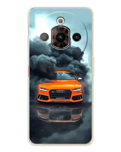 Чехол для ZTE Nubia Focus Pro с картинкой «Audi в облаках дыма» Чехол для ZTE Nubia Focus Pro с картинкой «Audi в облаках дыма»