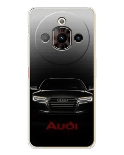 Чехол для ZTE Nubia Focus Pro с картинкой «Audi — градиентный контур» Чехол для ZTE Nubia Focus Pro с картинкой «Audi — градиентный контур»
