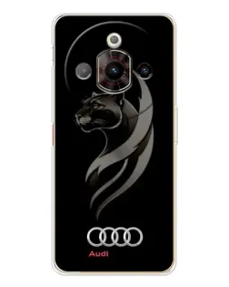 Чехол для ZTE Nubia Focus Pro с картинкой «Графика — пантера и Audi» Чехол для ZTE Nubia Focus Pro с картинкой «Графика — пантера и Audi»