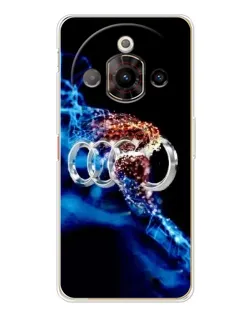 Чехол для ZTE Nubia Focus Pro с картинкой «Энергия лого Audi» Чехол для ZTE Nubia Focus Pro с картинкой «Энергия лого Audi»