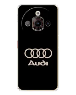 Чехол для ZTE Nubia Focus Pro с картинкой «Audi — золотой логотип» Чехол для ZTE Nubia Focus Pro с картинкой «Audi — золотой логотип»