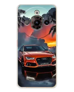 Чехол для ZTE Nubia Focus Pro с картинкой «Audi — закат» Чехол для ZTE Nubia Focus Pro с картинкой «Audi — закат»