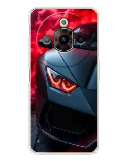 Чехол для ZTE Nubia Focus Pro с картинкой «Lamborghini красное сияние» Чехол для ZTE Nubia Focus Pro с картинкой «Lamborghini красное сияние»