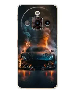 Чехол для ZTE Nubia Focus Pro с картинкой «Lamborghini дымная эстетика» Чехол для ZTE Nubia Focus Pro с картинкой «Lamborghini дымная эстетика»