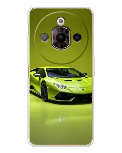 Чехол для ZTE Nubia Focus Pro с картинкой «Салатовый Lamborghini Huracan» Чехол для ZTE Nubia Focus Pro с картинкой «Салатовый Lamborghini Huracan»