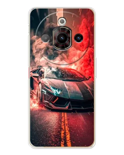 Чехол для ZTE Nubia Focus Pro с картинкой «Lamborghini красный дым» Чехол для ZTE Nubia Focus Pro с картинкой «Lamborghini красный дым»