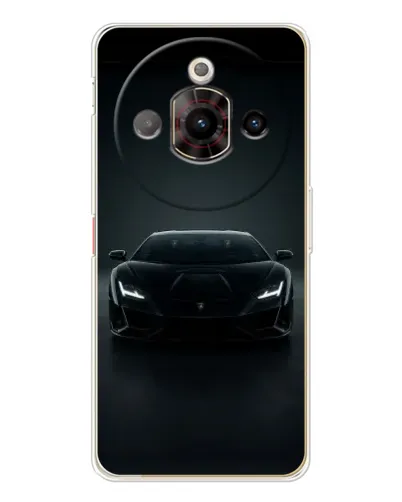 Чехол для ZTE Nubia Focus Pro с картинкой «Черный Lamborghini Aventador» Чехол для ZTE Nubia Focus Pro с картинкой «Черный Lamborghini Aventador»