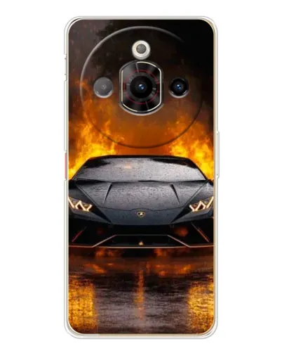 Чехол для ZTE Nubia Focus Pro с картинкой «Lamborghini в огне» Чехол для ZTE Nubia Focus Pro с картинкой «Lamborghini в огне»