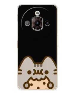 Чехол для ZTE Nubia Focus Pro с картинкой «Пушин на черном» Чехол для ZTE Nubia Focus Pro с картинкой «Пушин на черном»