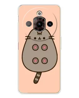 Чехол для ZTE Nubia Focus Pro с картинкой «Пушин пузиком кверху» Чехол для ZTE Nubia Focus Pro с картинкой «Пушин пузиком кверху»