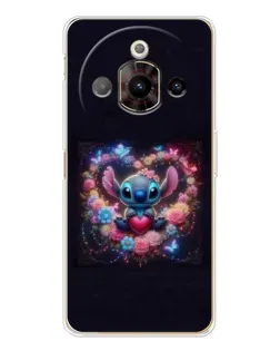 Чохол для ZTE Nubia Focus Pro з картинкою «Stitch у квітах» Чохол для ZTE Nubia Focus Pro з картинкою «Stitch у квітах»