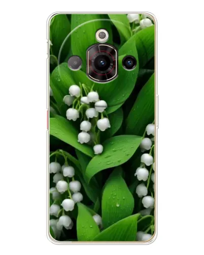 Чехол для ZTE Nubia Focus Pro с картинкой «Ландыши в зелени» Чехол для ZTE Nubia Focus Pro с картинкой «Ландыши в зелени»