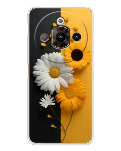 Чехол для ZTE Nubia Focus Pro с картинкой «Подсолнух и ромашка» Чехол для ZTE Nubia Focus Pro с картинкой «Подсолнух и ромашка»