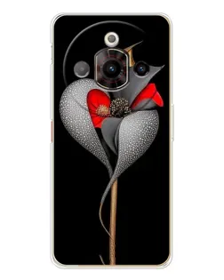 Чехол для ZTE Nubia Focus Pro с картинкой «Серебряный фантазийный цветок» Чехол для ZTE Nubia Focus Pro с картинкой «Серебряный фантазийный цветок»