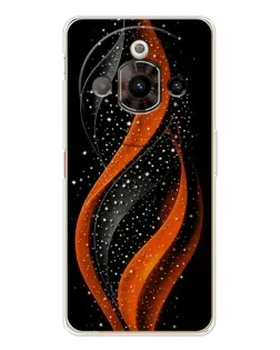 Чехол для ZTE Nubia Focus Pro с картинкой «Огненная звездная волна»