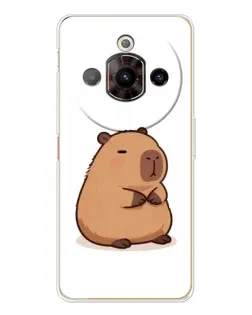 Чехол для ZTE Nubia Focus Pro с картинкой «Толстенькая капибара»