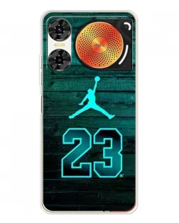 Чехол для ZTE Nubia Music 2 с картинкой «Jordan Cyan 23» Чехол для ZTE Nubia Music 2 с картинкой «Jordan Cyan 23»