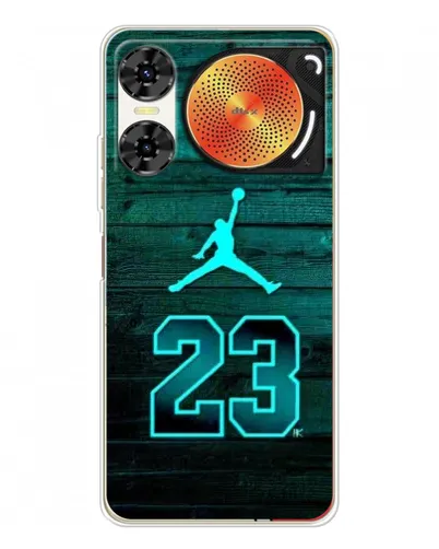 Чехол для ZTE Nubia Music 2 с картинкой «Jordan Cyan 23»