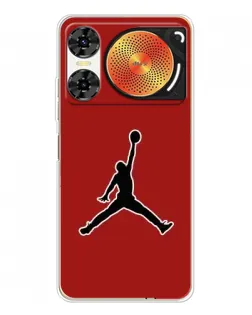 Чехол для ZTE Nubia Music 2 с картинкой «Jordan Red Back» Чехол для ZTE Nubia Music 2 с картинкой «Jordan Red Back»