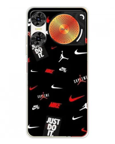 Чехол для ZTE Nubia Music 2 с картинкой «Nike Mix Pattern»