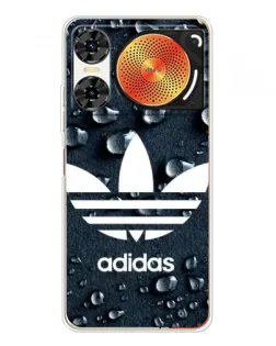 Чехол для ZTE Nubia Music 2 с картинкой «Adidas Trefoil Blue»