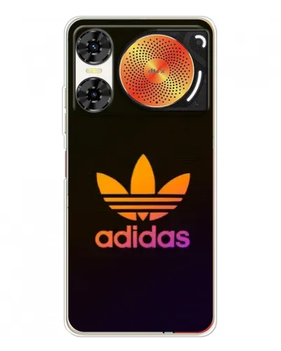 Чехол для ZTE Nubia Music 2 с картинкой «Градиент Adidas»