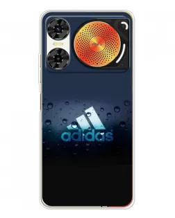 Чехол для ZTE Nubia Music 2 с картинкой «Adidas Water Drops»
