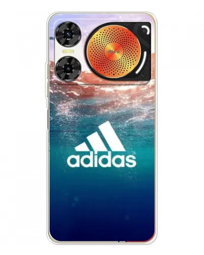 Чехол для ZTE Nubia Music 2 с картинкой «Океанская глубина адидас»