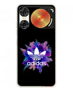 Чехол для ZTE Nubia Music 2 с картинкой «Взрыв красок Adidas»