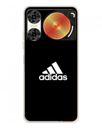 Чехол для ZTE Nubia Music 2 с картинкой «Черная классика Adidas»